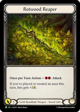 Rotwood Reaper - LGS331 — Flesh and Blood: Promo Cards Flesh and Blood card by Mataio Reyes