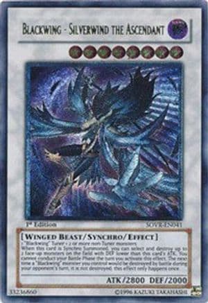 Blackwing - Silverwind the Ascendant (UTR) — Yu-Gi-Oh! card
