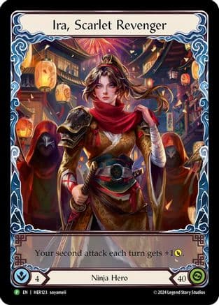 Ira, Scarlet Revenger - HER123 — Flesh and Blood: Promo Cards