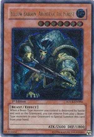 Yellow Baboon, Archer of the Forest (UTR) — Stardust Overdrive