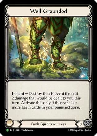 Well Grounded - LGS313 — Flesh and Blood: Promo Cards