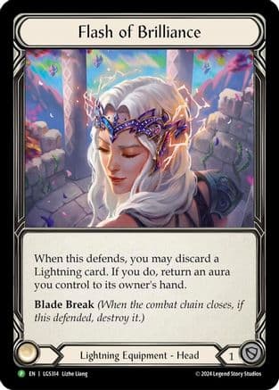 Flash of Brilliance - LGS314 — Flesh and Blood: Promo Cards