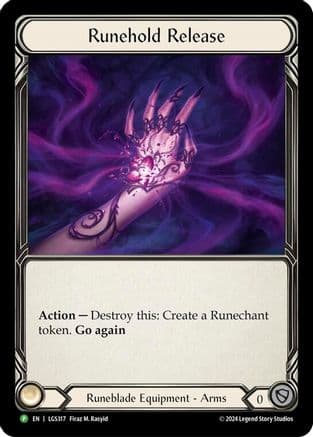 Runehold Release - LGS317 — Flesh and Blood: Promo Cards Flesh and Blood card by Fioq W. Rappe