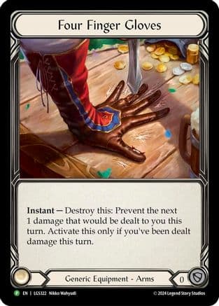 Four Finger Glove - LGS322 — Flesh and Blood: Promo Cards
