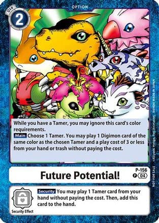 Future Potential! (Store Tournament 2024 Oct. - Dec. Participation Pack) — Digimon Promotion Cards