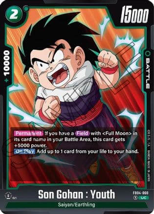Son Gohan : Youth — Ultra Limit