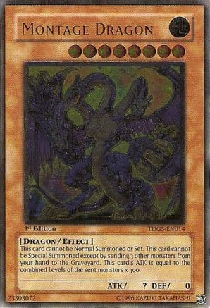 Montage Dragon (UTR) — The Duelist Genesis Yu-Gi-Oh! card by KAZUKI TAKAHASHI