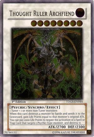 Thought Ruler Archfiend (UTR) — Yu-Gi-Oh! card