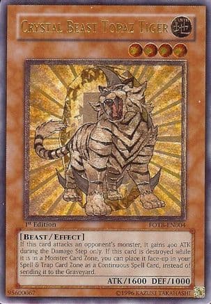 Crystal Beast Topaz Tiger (UTR) — Force of the Breaker