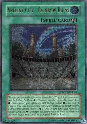 Ancient City - Rainbow Ruins (UTR) — Force of the Breaker Yu-Gi-Oh! card by KAZUKI TAKAHASHI
