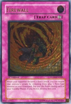 Firewall (UTR) — Force of the Breaker Yu-Gi-Oh! card by KAZUKI TAKAHASHI