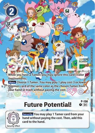 Future Potential! (25th Anniversary Digimon Adventure) — Digimon Promotion Cards