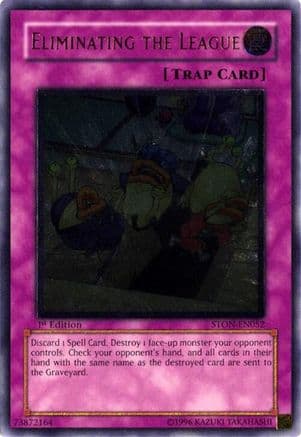 Eliminating the League (UTR) — Strike of Neos Yu-Gi-Oh! card by KAZUKI TAKAHASHI