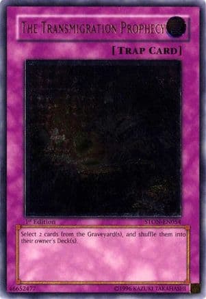 The Transmigration Prophecy (UTR) — Strike of Neos Yu-Gi-Oh! card by KAZUKI TAKAHASHI