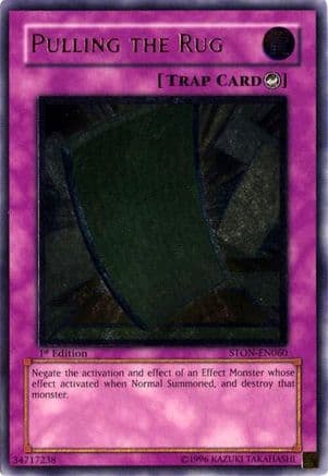 Pulling the Rug (UTR) — Strike of Neos Yu-Gi-Oh! card by KAZUKI TAKAHASHI