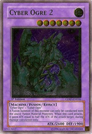 Cyber Ogre 2 (UTR) — Cyberdark Impact Yu-Gi-Oh! card by KAZUKI TAKAHASHI