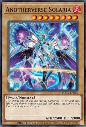 Anotherverse Solaria (SR) — Yu-Gi-Oh! Championship Series Prize Cards
