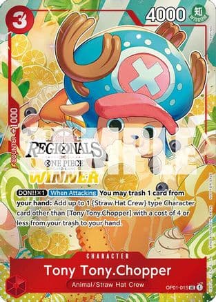 Tony Tony.Chopper (Offline Regional 2024 Vol. 3) [Winner] — One Piece Promotion Cards