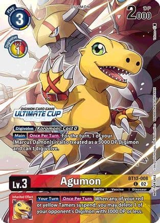 Agumon (Ultimate Cup 2024) — Versus Royal Knights