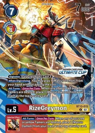 RizeGreymon (Ultimate Cup 2024) — Versus Royal Knights
