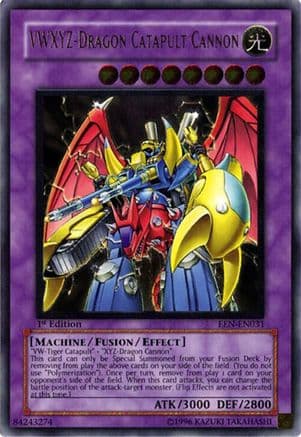 VWXYZ-Dragon Catapult Cannon (UTR) — Elemental Energy Yu-Gi-Oh! card by KAZUKI TAKAHASHI