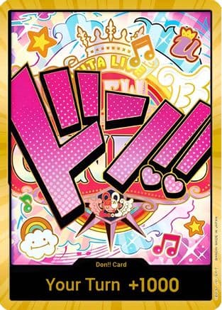 DON!! Card (Uta) (Gold) — Premium Booster -The Best-