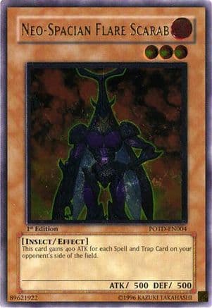 Neo-Spacian Flare Scarab (UTR) — Power of the Duelist