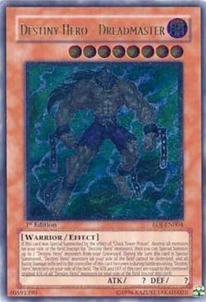 Destiny Hero - Dreadmaster (UTR) — Yu-Gi-Oh! card