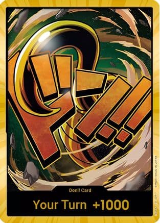 DON!! Card (Crocodile) (Gold) — Premium Booster -The Best-