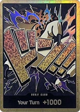 DON!! Card (Rob Lucci) (Gold) — Premium Booster -The Best-