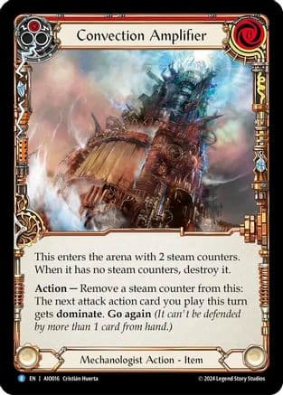 Convection Amplifier (Red) — Flesh and Blood card