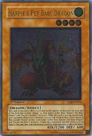 Harpie's Pet Baby Dragon (UTR) — Yu-Gi-Oh! card