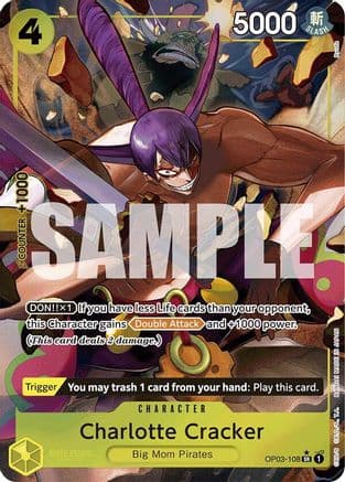 Charlotte Cracker (Alternate Art) — Premium Booster -The Best-