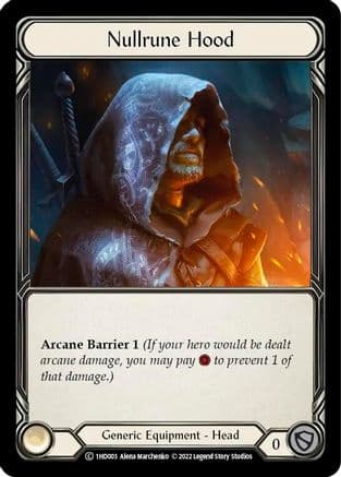 Nullrune Hood — Historic Pack 1 Blitz Deck: Dash