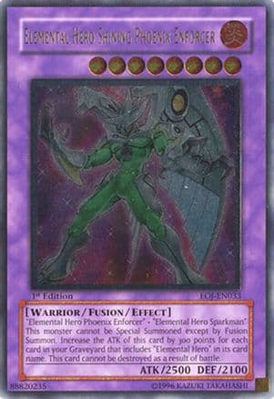 Elemental Hero Shining Phoenix Enforcer (UTR) — Yu-Gi-Oh! card