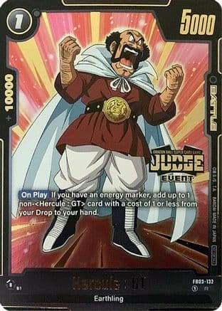Hercule : GT (Judge Pack (Event Judge) 02) — Tournament and Championship Promos