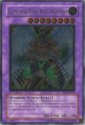Elemental Hero Wild Wingman (UTR) — Yu-Gi-Oh! card