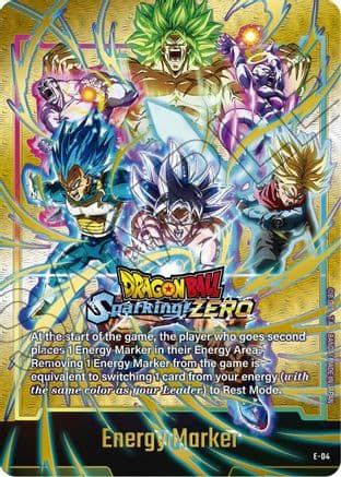 Energy Marker (Dragon Ball Sparking! ZERO) — Fusion World Promotion Cards and Packs