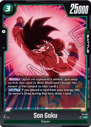 Son Goku - FP-027 — Fusion World Promotion Cards and Packs