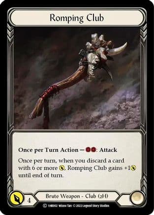 Romping Club — Historic Pack 1 Blitz Deck: Rhinar