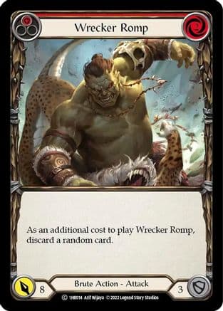 Wrecker Romp (Red) — Historic Pack 1 Blitz Deck: Rhinar