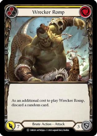 Wrecker Romp (Yellow) — Historic Pack 1 Blitz Deck: Rhinar