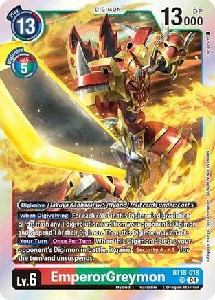 EmperorGreymon — Release Special Booster 2.0