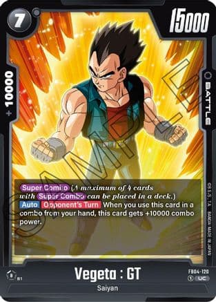 Vegeta : GT — Ultra Limit