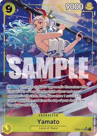 Yamato (OP04-112) (Alternate Art) — Premium Booster -The Best-