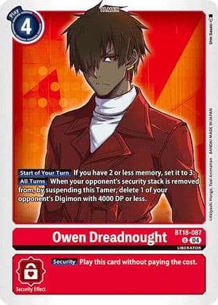 Owen Dreadnought — Release Special Booster 2.0