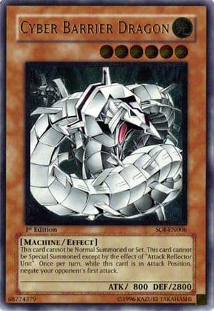 Cyber Barrier Dragon (UTR) — Shadow of Infinity Yu-Gi-Oh! card by KAZUKI TAKAHASHI