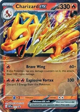 Charizard ex - 161 — SV: Scarlet & Violet Promo Cards