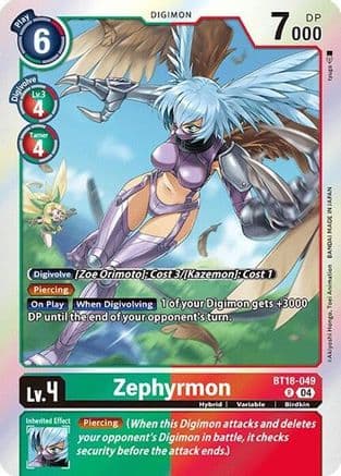 Zephyrmon — Release Special Booster 2.0