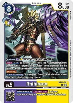 Rhihimon — Release Special Booster 2.0